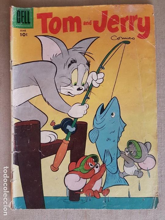C&oacute;mics: TOM AND JERRY N&ordm; 143 1956 DELL COMICS - Foto 1