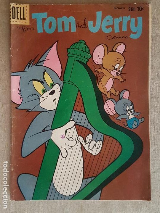 C&oacute;mics: TOM AND JERRY N&ordm; 185 1956 DELL COMICS - Foto 1