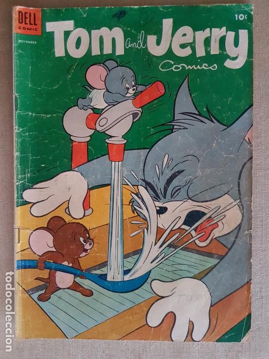 C&oacute;mics: TOM AND JERRY N&ordm; 124 1954 DELL COMICS - Foto 1