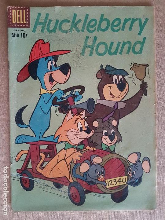 C&oacute;mics: HUCKLEBERRY HOUND N&ordm; 6 1960 DELL COMICS - Foto 1