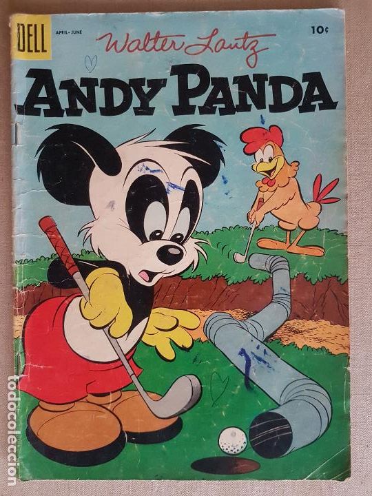 C&oacute;mics: ANDY PANDA N&ordm; 30 1955 DELL COMICS - Foto 1