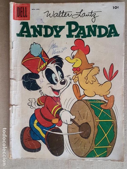 C&oacute;mics: ANDY PANDA N&ordm; 32 1956 DELL COMICS - Foto 1
