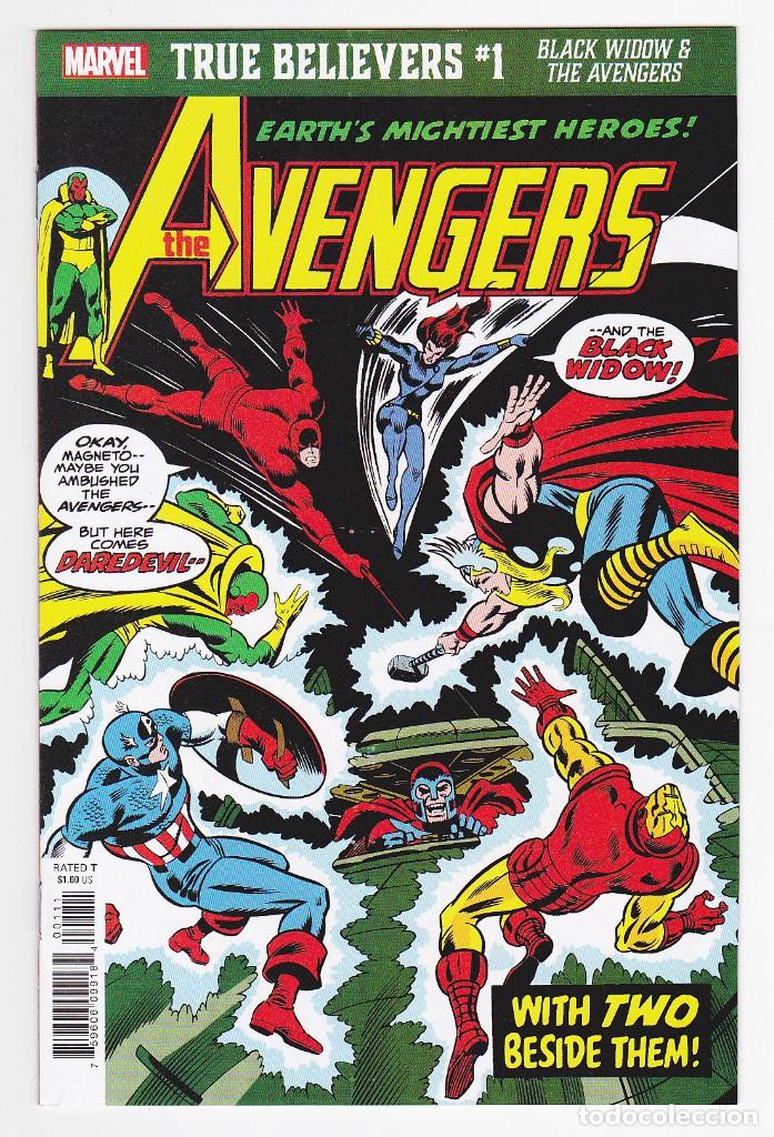 Cómics: TRUE BELIEVERS - AVENGERS 111 (Marvel, USA, 2019-2020) / VFNM (9.0) - Foto 1 - 303707588