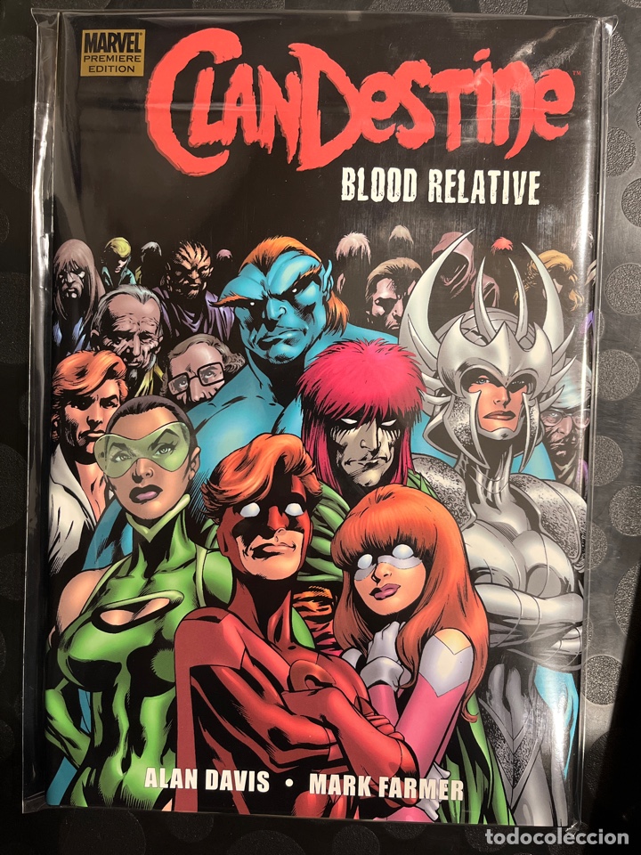 C&oacute;mics: CLANDESTINE : BLOOD RELATIVE de ALAN DAVIS MARVEL PREMIERE EDITION ( 2008 ) - Foto 1