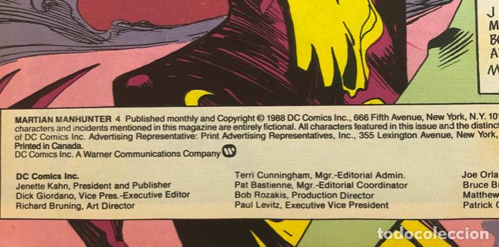 C&oacute;mics: MARTIAN MANHUNTER - COMICS DC - - Foto 2