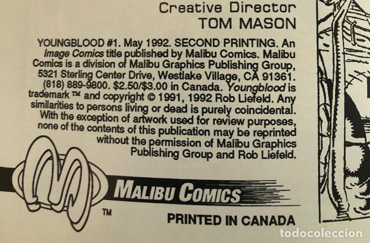 C&oacute;mics: YOUNGBLOOD - IMAGE COMICS - - Foto 2