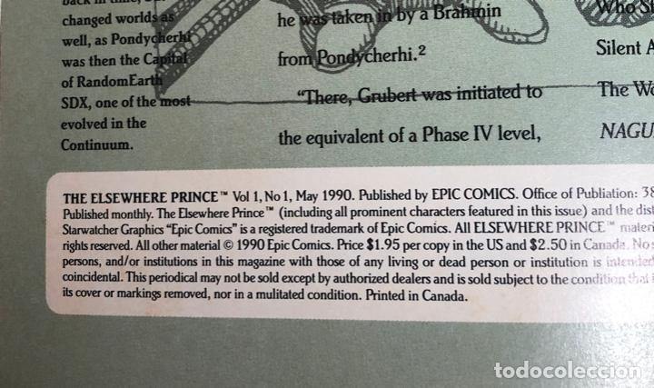 C&oacute;mics: THE ELSEWHERE PRINCE, MOEBIUS - EPIC COMICS - - Foto 2