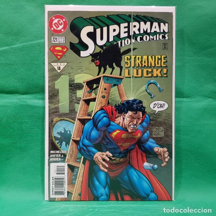 C&oacute;mics: ACTION COMICS SUPERMAN 721 - DC 1996 / VFN - Foto 1