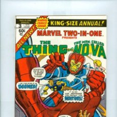 Cómics: MARVEL TWO IN ONE KING-SIZE ANNUAL #3, MARVEL COMICS, 1978, VF(8.0). Lote 50200640