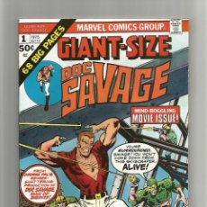 Cómics: DOC SAVAGE GIANT-SIZE ANNUAL #1, MARVEL COMICS, 1975, VF+(8.5). Lote 307185718