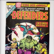 Cómics: DEFENDERS KING-SIZE ANNUAL #1, MARVEL COMICS 1976, VF(8.0). Lote 50227167