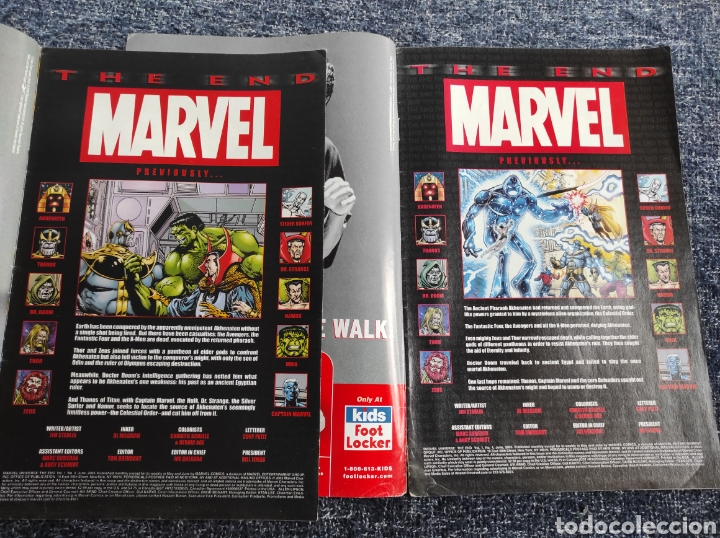 C&oacute;mics: THE END MARVEL VOL. 1 N&ordm; 3 Y 4 - EDICION EN INGLES - Foto 2