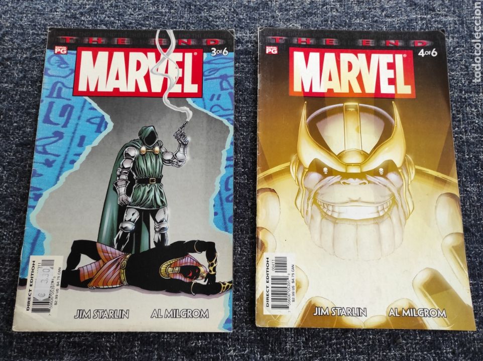 C&oacute;mics: THE END MARVEL VOL. 1 N&ordm; 3 Y 4 - EDICION EN INGLES - Foto 1