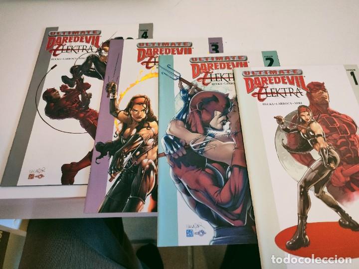 C&oacute;mics: Ultimate Daredevil Elektra 1 2 3 4 Complete Marvel 2003 - Foto 1