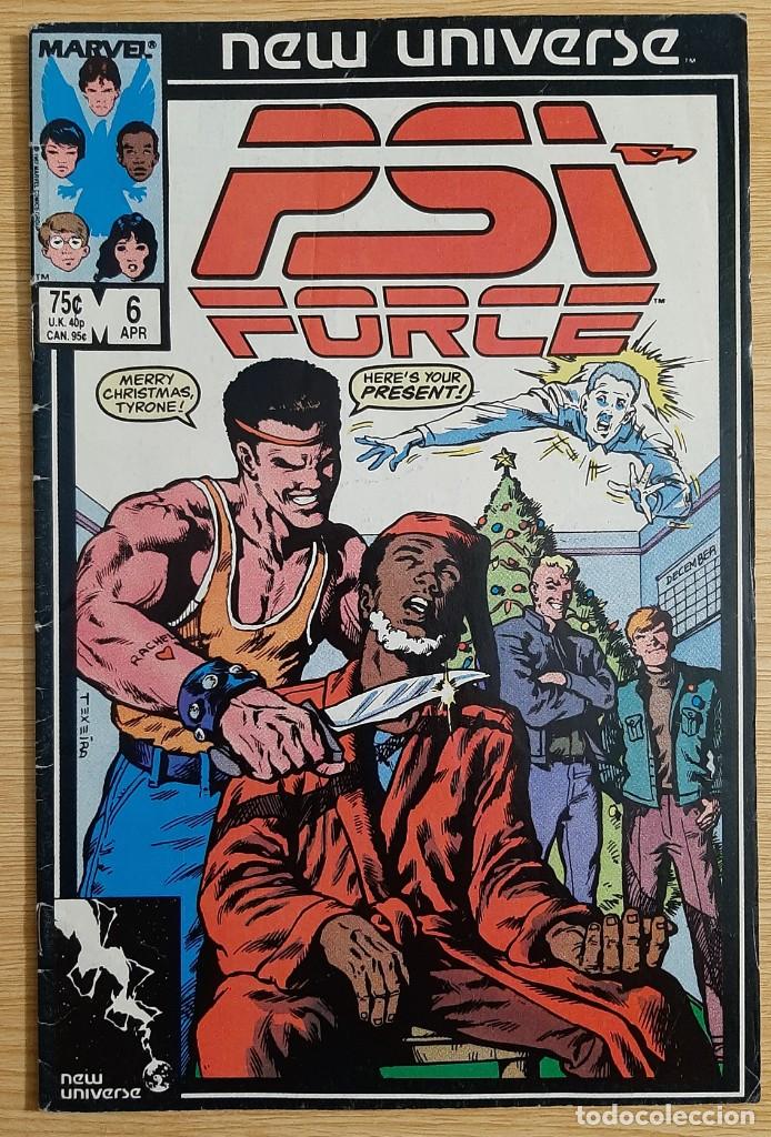 C&oacute;mics: PSI FORCE, 6 (New Universe) - Marvel Comics - Foto 1