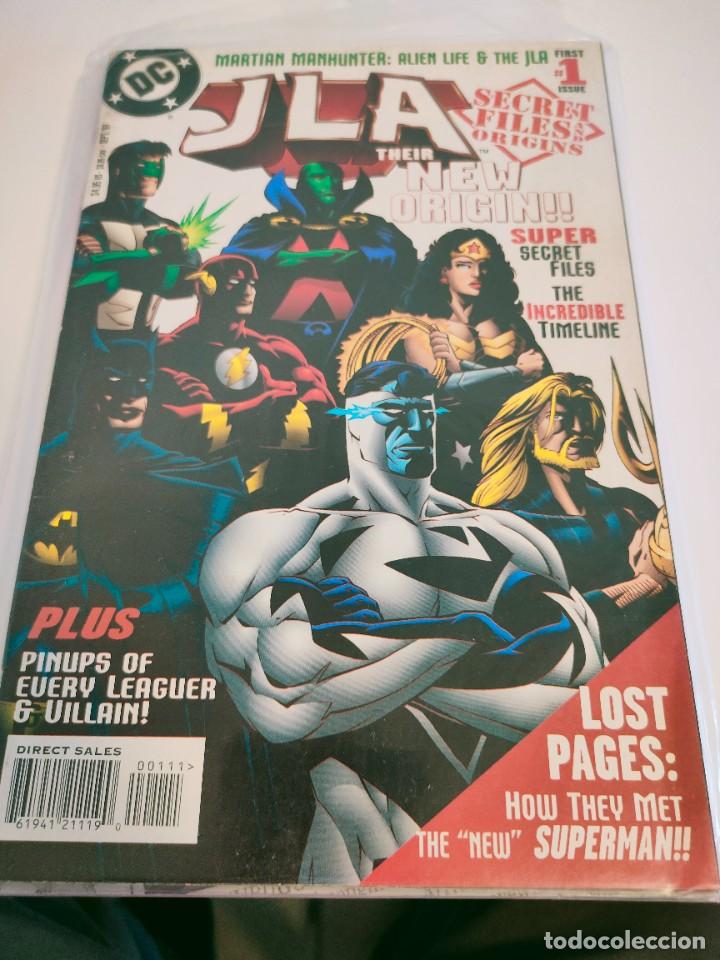 C&oacute;mics: JLA Secret Files Origin 1 First Issue DC - Foto 1