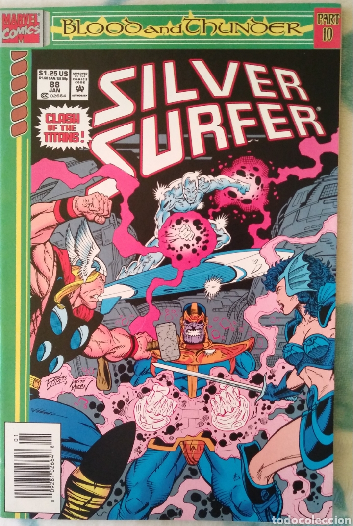 C&oacute;mics: SILVER SURFER 88, MARVEL, 1994 - Foto 1