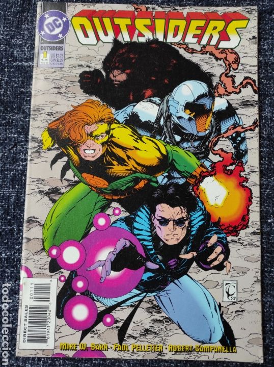 C&oacute;mics: OUTSIDERS N&ordm; 1 -ED. DC 1993 ( EDICION EN INGLES ) - Foto 1