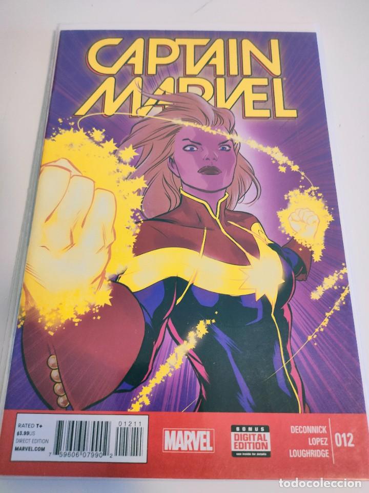 C&oacute;mics: Captain Marvel 12 vol 8 2015 Deconnick - Foto 1