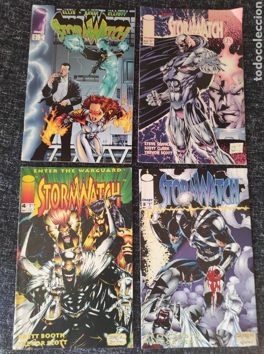Comics: STORMWATCH - LOTE DE 4 EJEMPLARES - COMICS USA - IMAGE