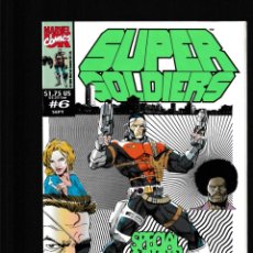 Cómics: SUPERSOLDIERS 6 - MARVEL UK 1993 VFN/NM / NICK FURY. Lote 403011009
