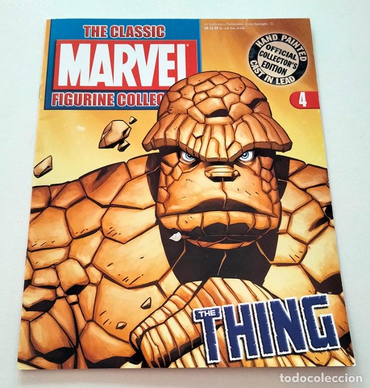 C&oacute;mics: FASC&Iacute;CULO DE THE CLASSIC MARVEL FIGURINE COLLECTION, 4. THE THING. ED. EAGLEMOSS. - Foto 1