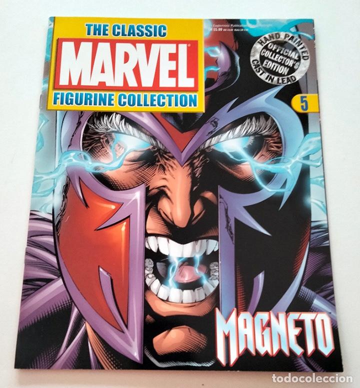 C&oacute;mics: FASC&Iacute;CULO DE THE CLASSIC MARVEL FIGURINE COLLECTION, 5. MAGNETO. ED. EAGLEMOSS. - Foto 1