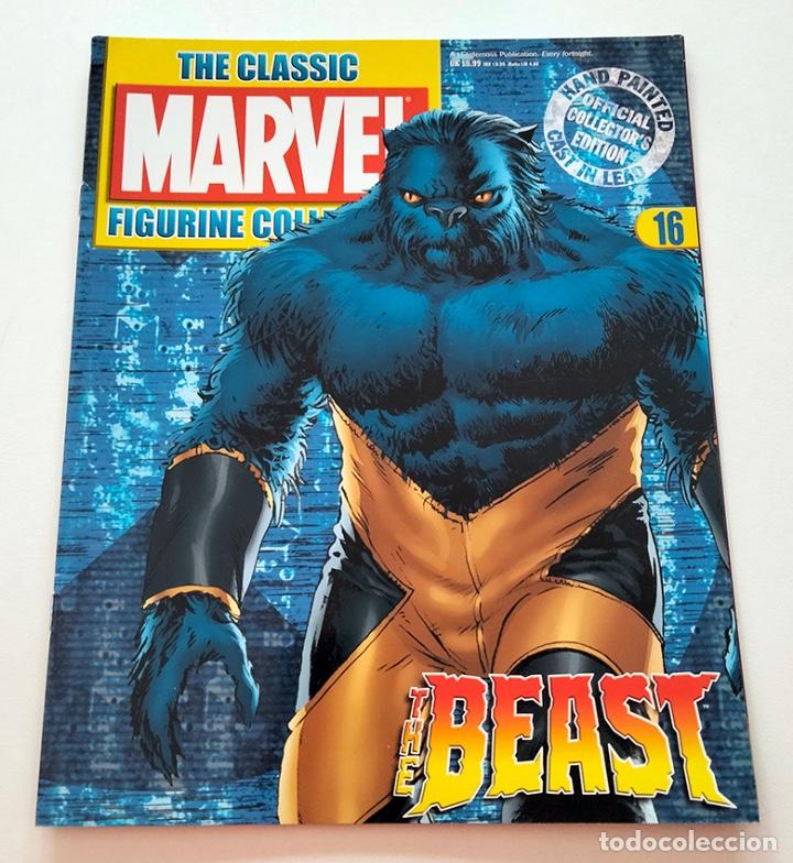 C&oacute;mics: FASC&Iacute;CULO DE THE CLASSIC MARVEL FIGURINE COLLECTION, 16. THE BEAST. ED. EAGLEMOSS. - Foto 1
