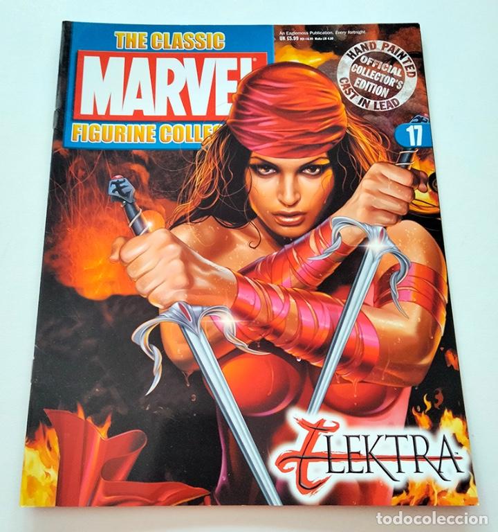 C&oacute;mics: FASC&Iacute;CULO DE THE CLASSIC MARVEL FIGURINE COLLECTION, 17. ELEKTRA. ED. EAGLEMOSS. - Foto 1
