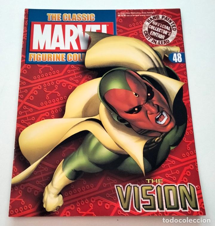 C&oacute;mics: FASC&Iacute;CULO DE THE CLASSIC MARVEL FIGURINE COLLECTION, 48. THE VISION. ED. EAGLEMOSS. - Foto 1