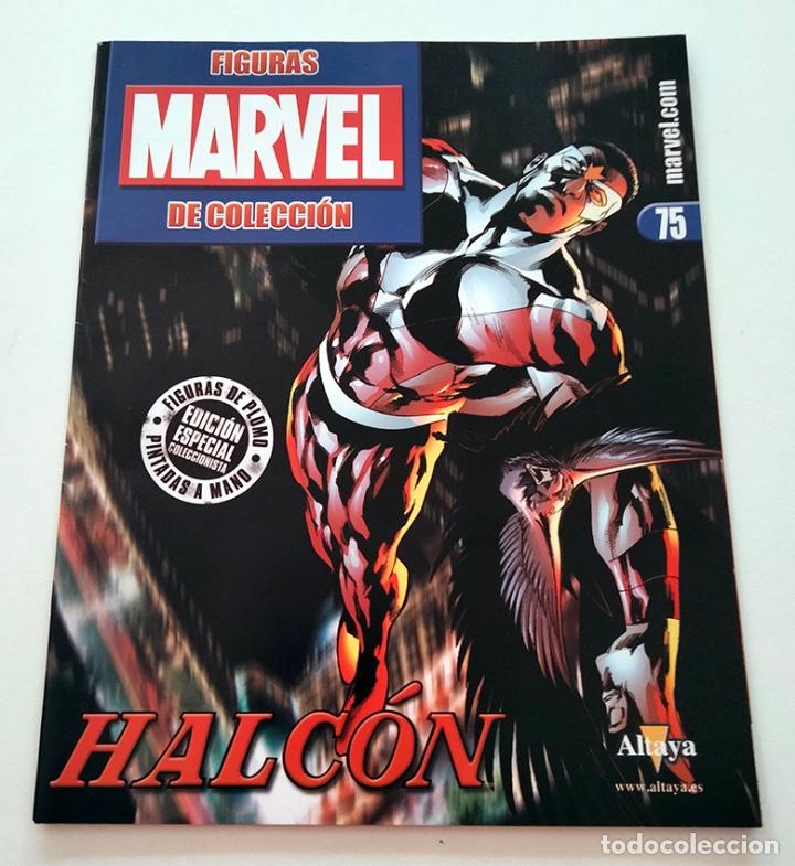C&oacute;mics: FASC&Iacute;CULO DE THE CLASSIC MARVEL FIGURINE COLLECTION, 75. HALC&Oacute;N. ED. EAGLEMOSS. - Foto 1