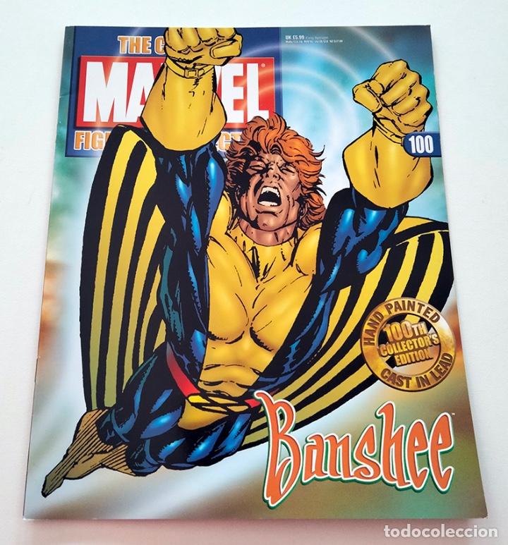 C&oacute;mics: FASC&Iacute;CULO DE THE CLASSIC MARVEL FIGURINE COLLECTION, 100. BANSHEE. ED. EAGLEMOSS. - Foto 1