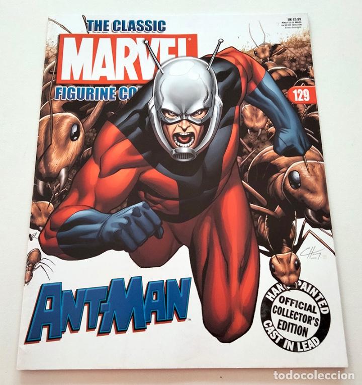 C&oacute;mics: FASC&Iacute;CULO DE THE CLASSIC MARVEL FIGURINE COLLECTION, 129. ANT-MAN. ED. EAGLEMOSS. - Foto 1