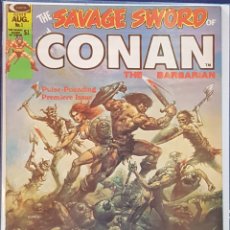 Comics: THE SAVAGE SWORD OF CONAN 1. Lote 310680058
