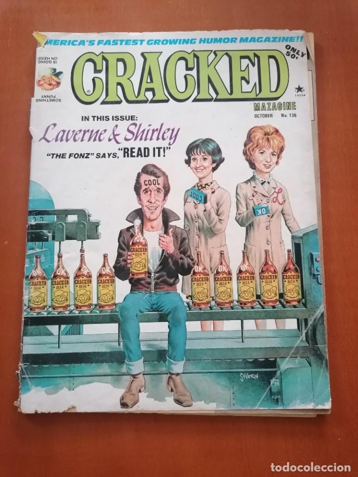 C&oacute;mics: REVISTA CRACKED N&ordm; 136 * AMERICA'S FASTEST GROWING HUMOR MAGAZINE!! * EN INGLES