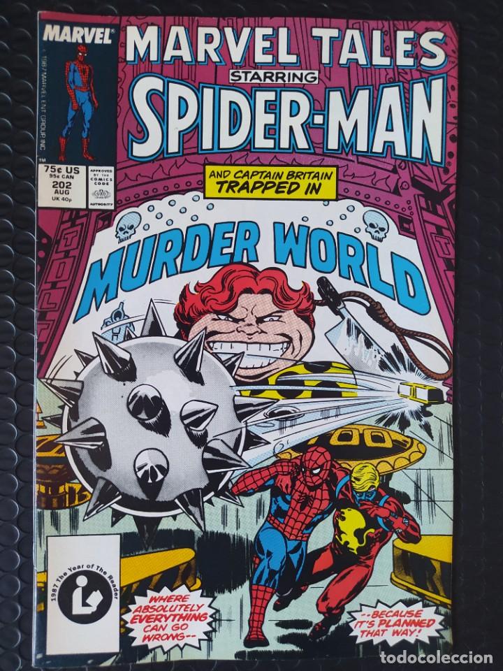 Comics: COMIC USA MARVEL-MARVEL TALES #202 SPIDER-MAN-VFN-BAGED