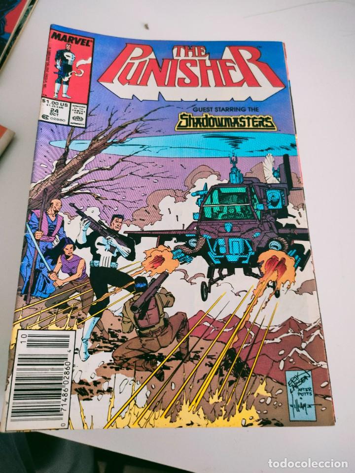 C&oacute;mics: The Punisher 24 vol 1 Marvel 1989 - Foto 1
