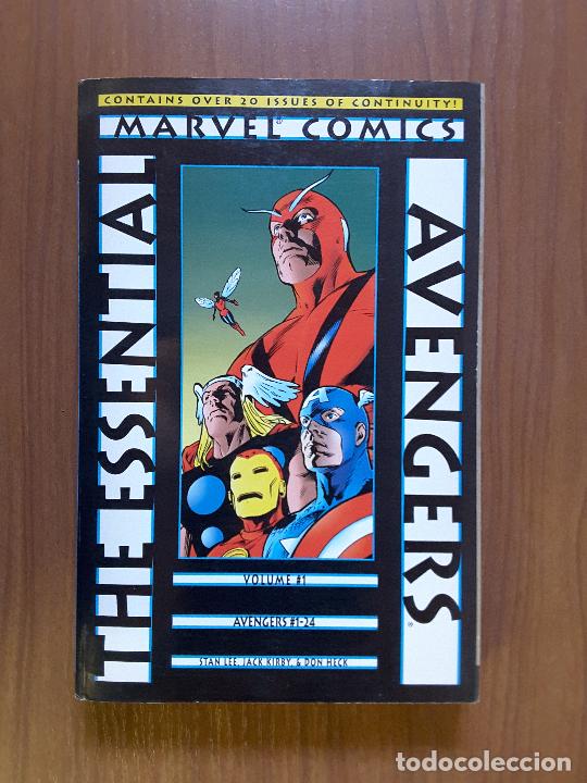 C&oacute;mics: The Essential Avengers 1. Primera Edici&oacute;n. Marvel. En Ingl&eacute;s. - Foto 1