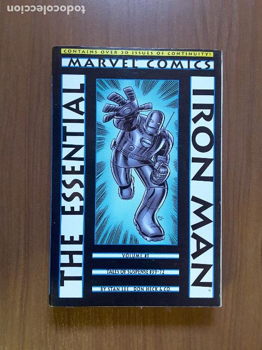 C&oacute;mics: The Essential Iron Man 1. Primera Edici&oacute;n. Marvel. En Ingl&eacute;s. - Foto 1