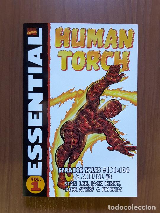 C&oacute;mics: The Essential Human Torch 1. Primera Edici&oacute;n. Marvel. En Ingl&eacute;s. - Foto 1