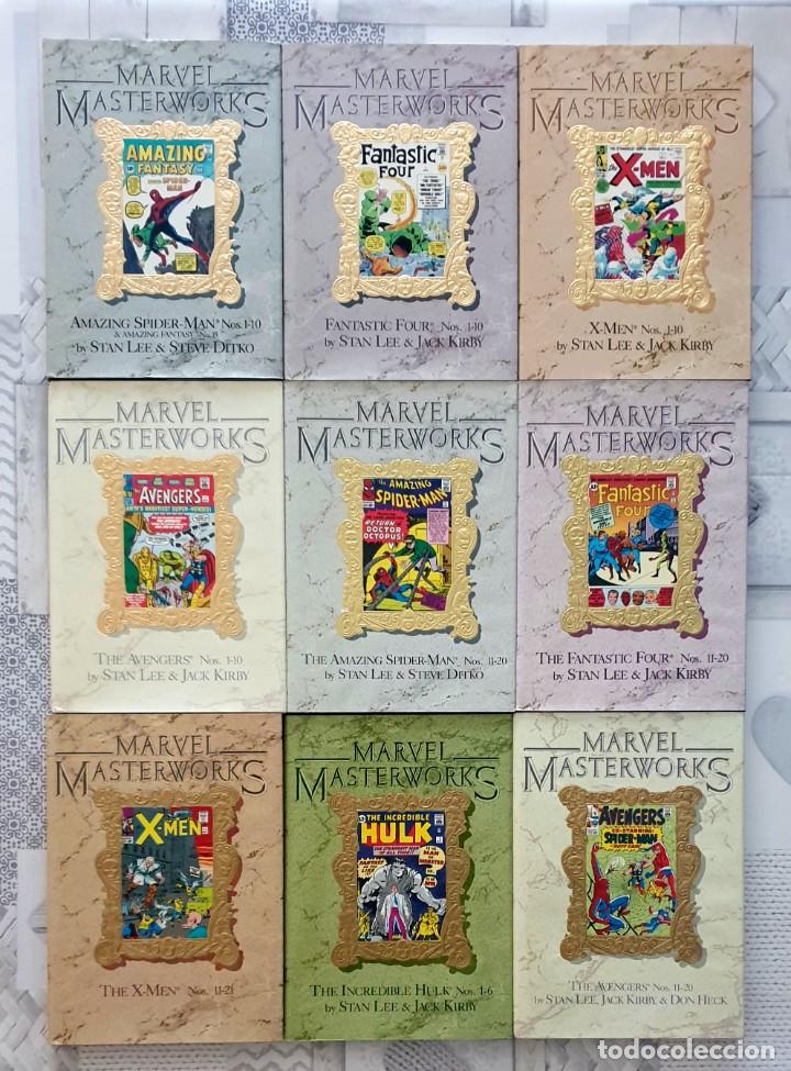 C&oacute;mics: MARVEL MASTERWORKS. Completa 27 tomos. 1&ordf; edicion. Original en ingles. Marvel Comics1987 - Foto 2