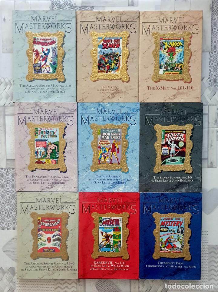 C&oacute;mics: MARVEL MASTERWORKS. Completa 27 tomos. 1&ordf; edicion. Original en ingles. Marvel Comics1987 - Foto 3