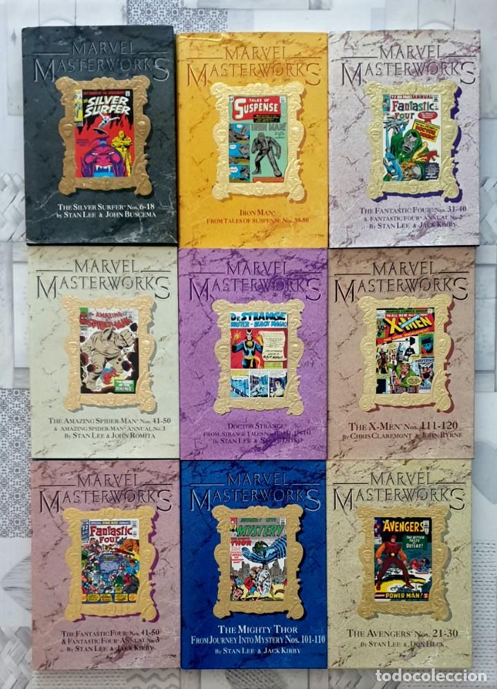 C&oacute;mics: MARVEL MASTERWORKS. Completa 27 tomos. 1&ordf; edicion. Original en ingles. Marvel Comics1987 - Foto 4