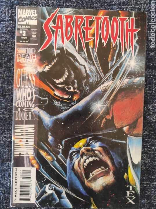 C&oacute;mics: SABRETOOTH N&ordm; 3 - COMICS USA MARVEL - Foto 1
