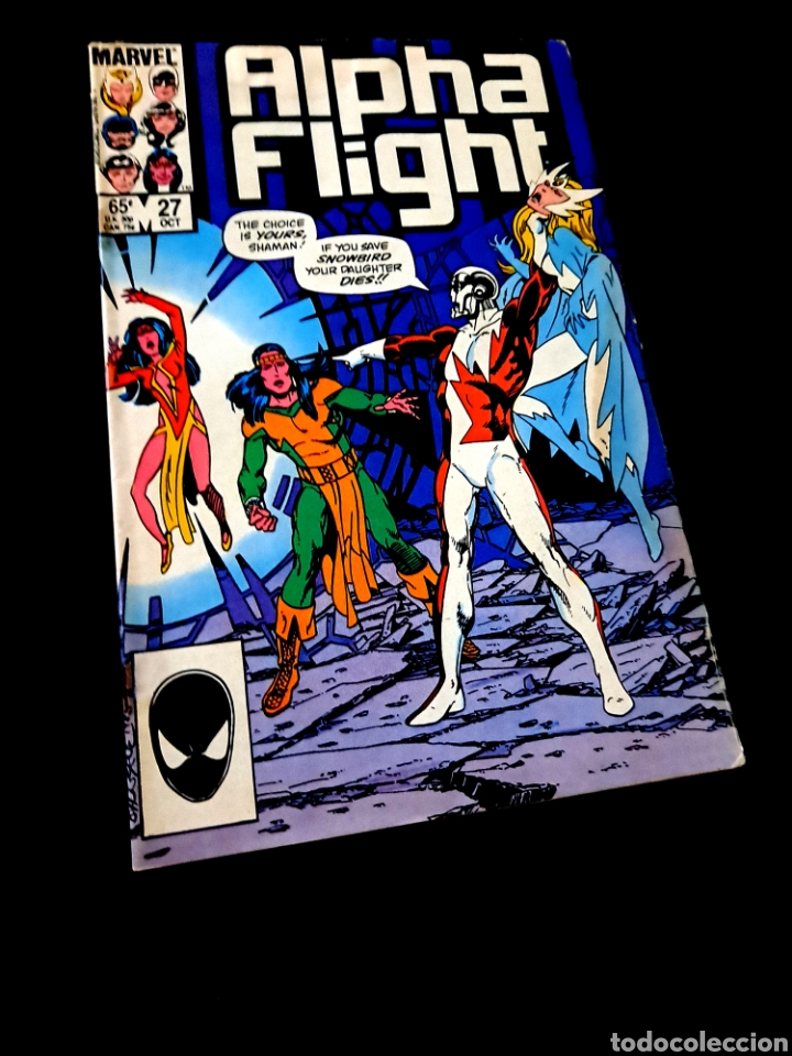 C&oacute;mics: NORMAL ESTADO ALPHA FLIGHT 27 MARVEL USA - Foto 1
