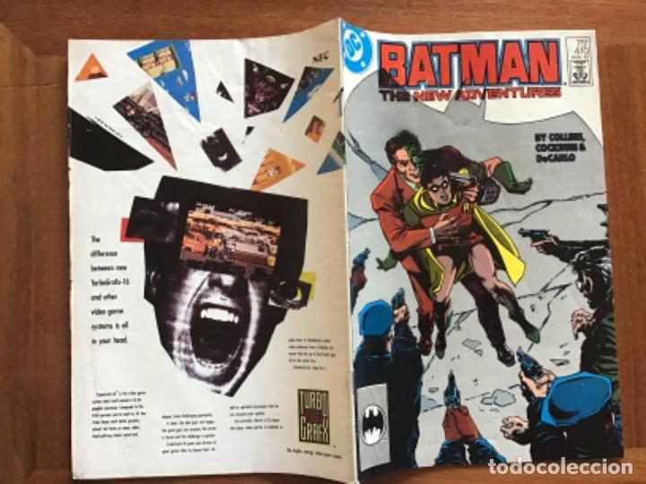 C&oacute;mics: BATMAN, n&ordm; 410. EDITORIAL DC. 1987. - Foto 2