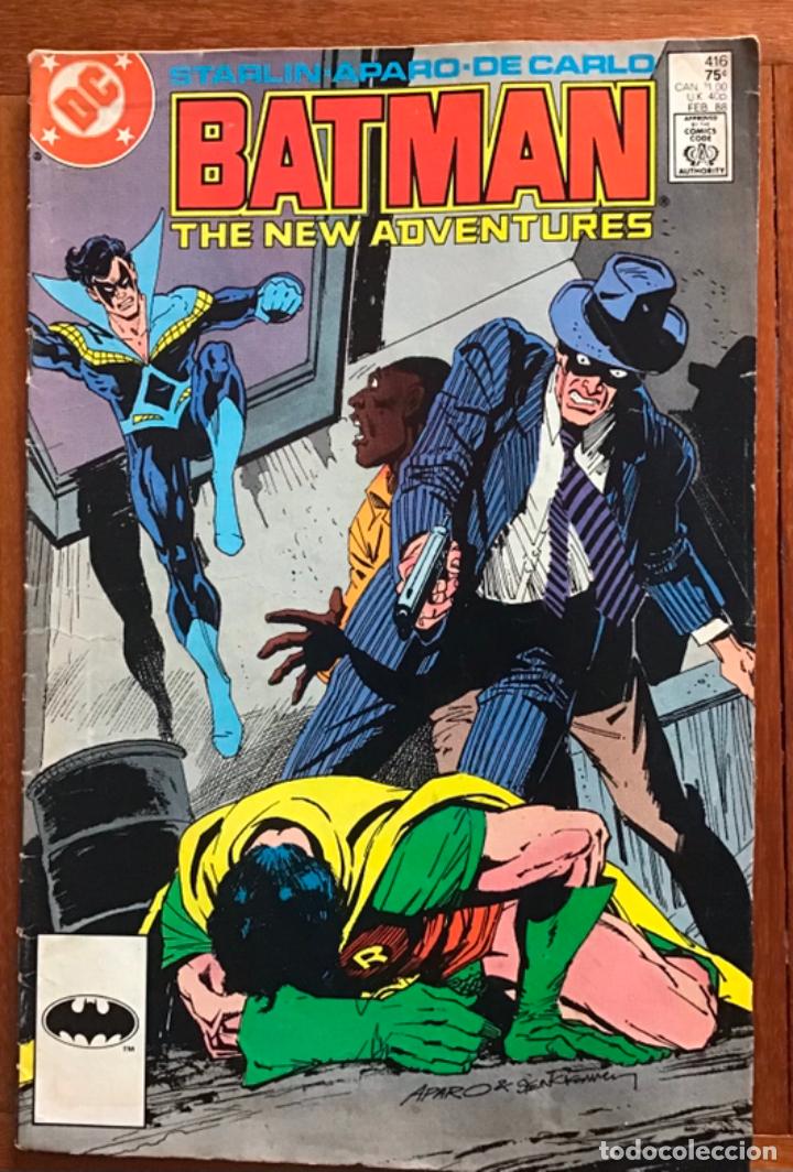 C&oacute;mics: BATMAN, n&ordm; 416. EDITORIAL DC. 1988. - Foto 1