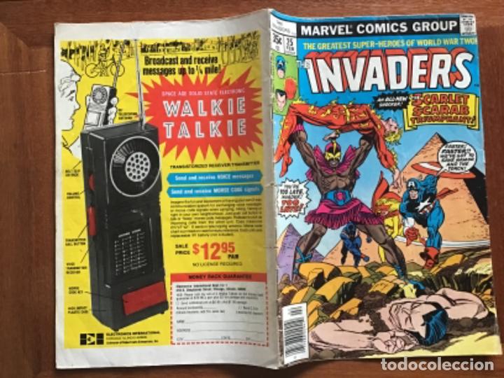 C&oacute;mics: INVADERS, n&ordm; 25. MARVEL USA. 1978. - Foto 2