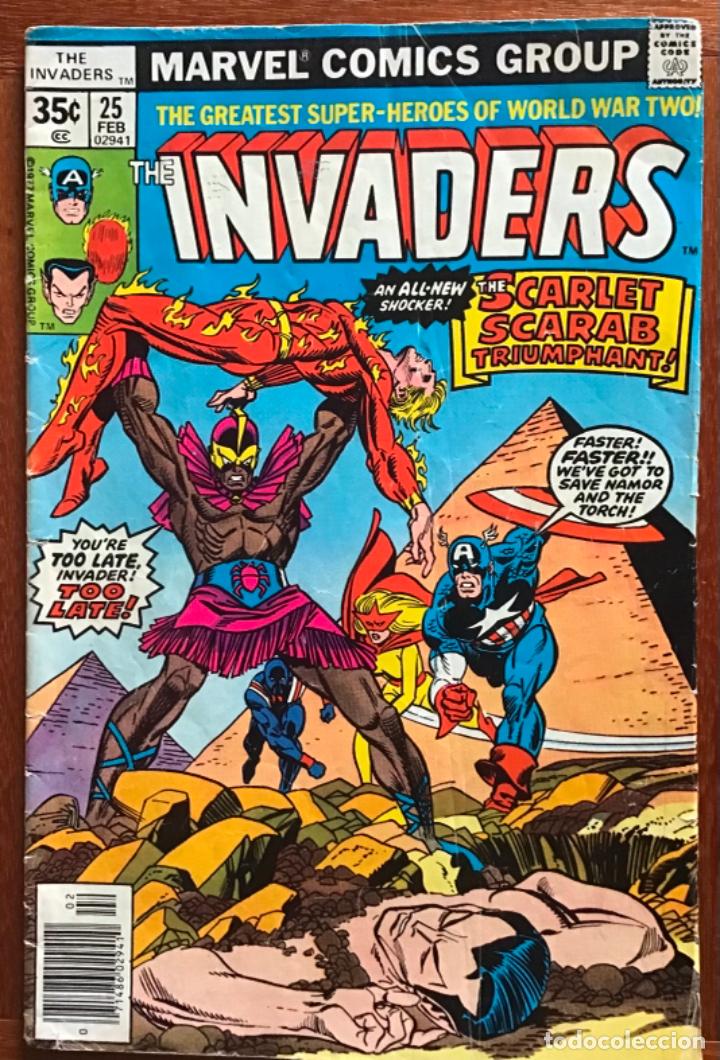 C&oacute;mics: INVADERS, n&ordm; 25. MARVEL USA. 1978. - Foto 1
