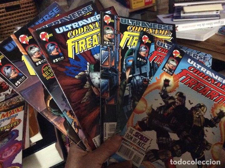 Comics : Ultraverse codename firearm malibu 0 , 1,2,3,4,5 pick original usa